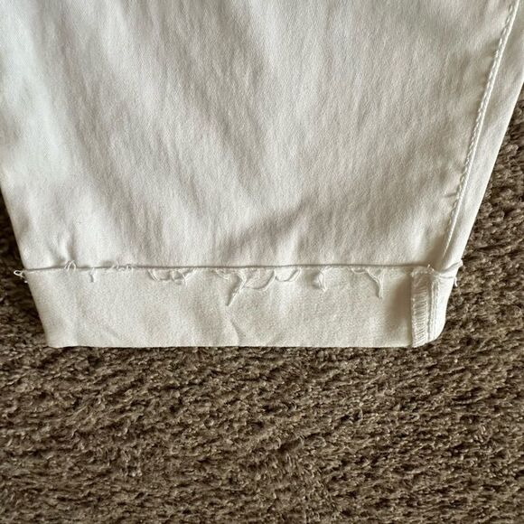 Crown & Ivy Jeans High Rise Skinny Crop New White Stretchy Womens Size 22W - Picture 6 of 11